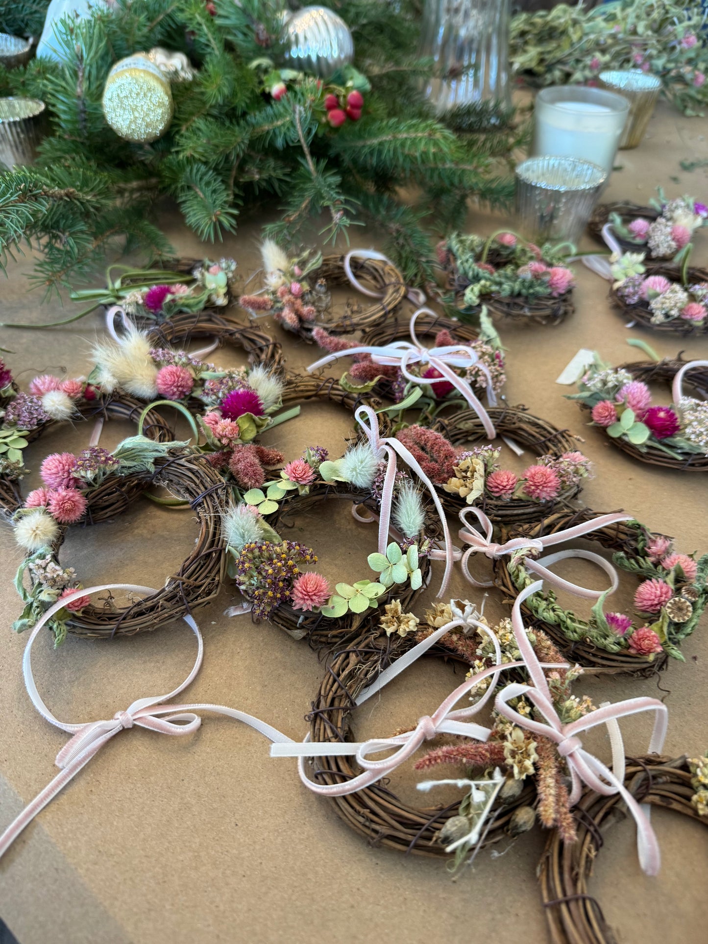DIY Mini Wreath Kit (Set of 3)