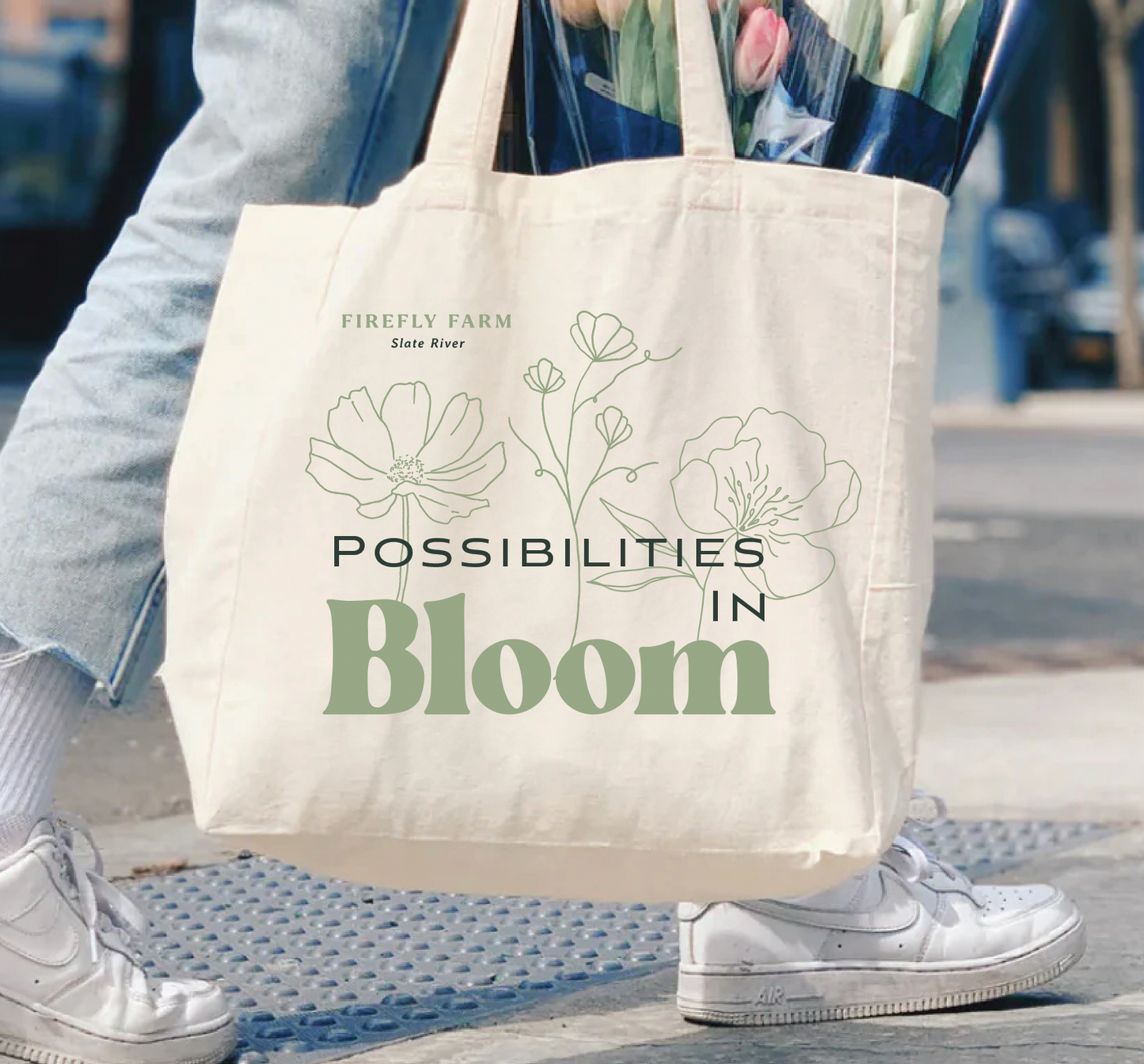 Possibilities in Bloom Tote Bag